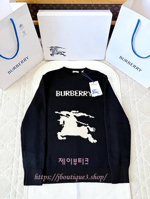버버리 니트 (2color)