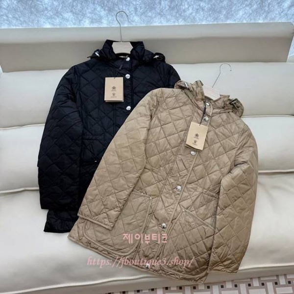 버버리 퀼팅 점퍼 (3color)