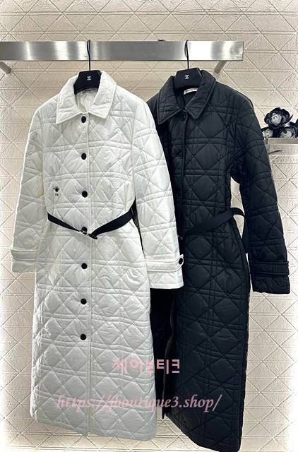 디올 롱 퀼팅 점퍼 (2color)