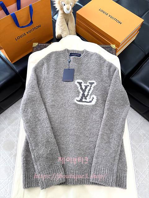 루이비통 남성 니트 (3color)