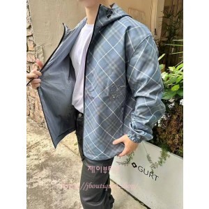 버버리 리비서블 남성 바람막이 자켓