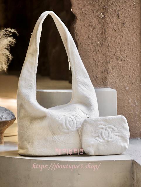 샤넬 코코 비치백