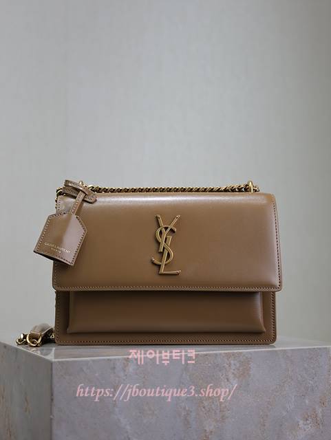 생로랑 SUNSET 선셋 미디엄백