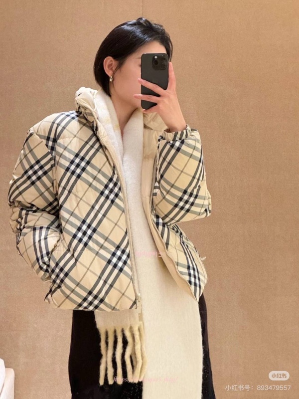 버버리 리버서블 패딩 점퍼