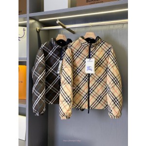 버버리 남성 리버서블 패딩 점퍼 (2color)