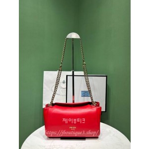 프라다 튀뮬트 스몰 나파 가죽 백