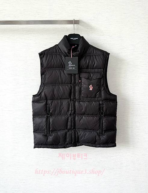 몽클레어 남성 난투 다운 베스트 블랙 (2color)