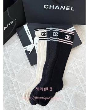 샤넬 롱 삭스 (3color)