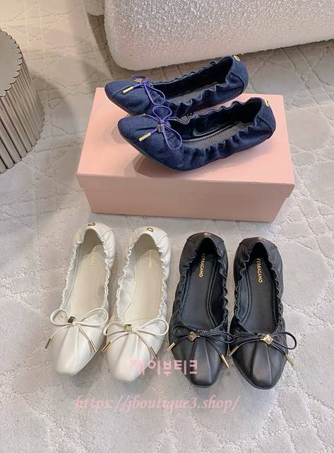 페라가모 발레 플랫 (3color)