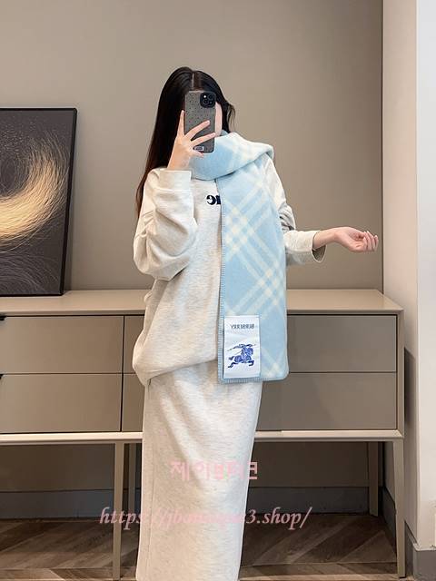 버버리 머플러 목도리