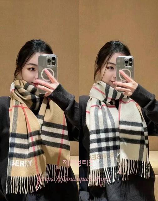 버버리 머플러 목도리