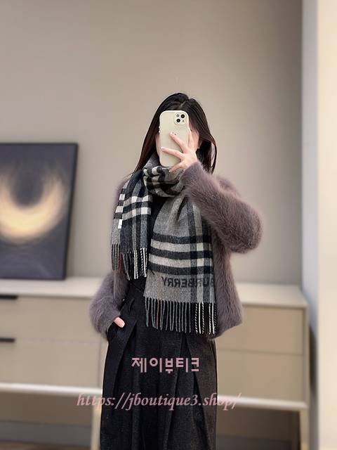 버버리 머플러 목도리