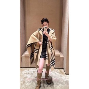 버버리 케이프 판초