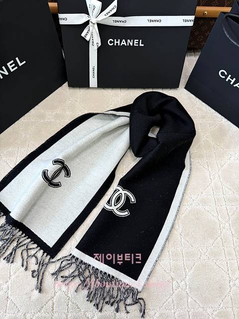 샤넬 머플러 목도리