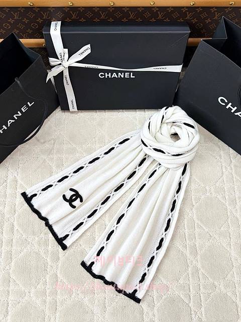 샤넬 머플러 목도리