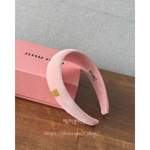 미우미우 헤어밴드