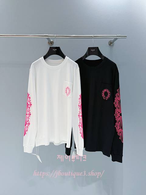 크롬하츠 남녀 공용 티셔츠 (2color)