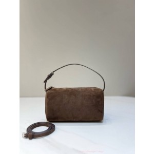 더로우 바게트 숄더 백