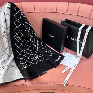 샤넬 숄 머플러