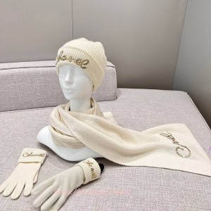 샤넬 장갑 비니 머플러