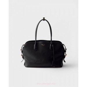 프라다 라지 가죽 토트백