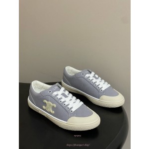 셀린느 캔버스 스니커즈