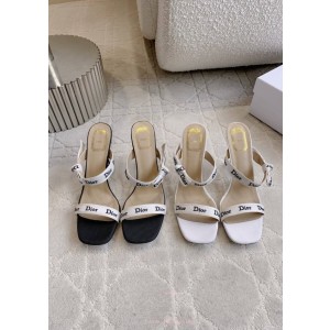 디올 자디올 스트랩 힐 샌들 (2color)