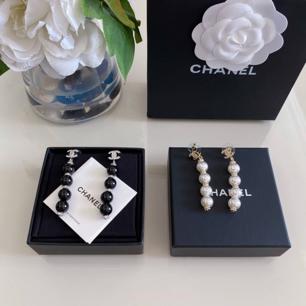 샤넬 이어링 (2color)