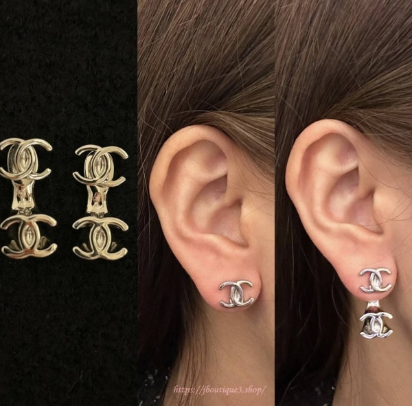 샤넬 이어링 (2color)