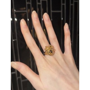 디올 메달리온 링