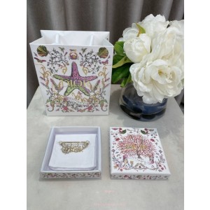 디올 Fleur de Glace 브로치