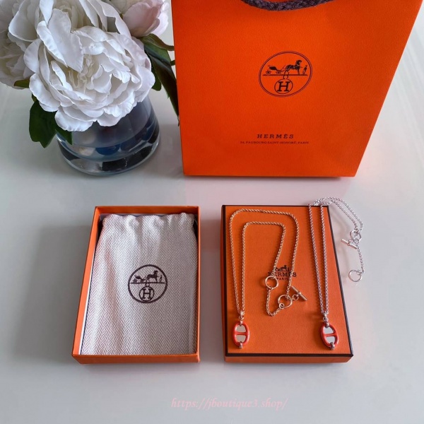 에르메스 Mini Maillon 펜던트 네크리스 (2color)