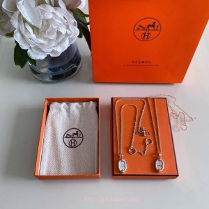 에르메스 Mini Maillon 펜던트 네크리스 (2color)