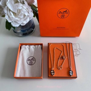 에르메스 Mini Maillon 펜던트 네크리스 (2color)