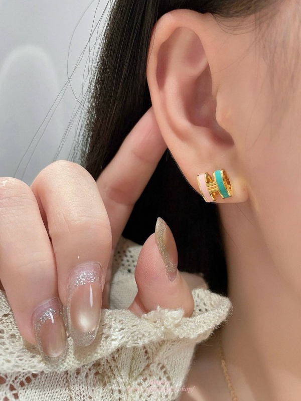 에르메스 미니 팝아슈 이어링