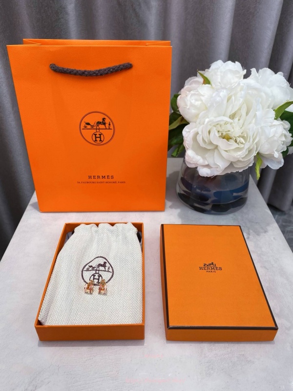 에르메스 미니 팝아슈 이어링