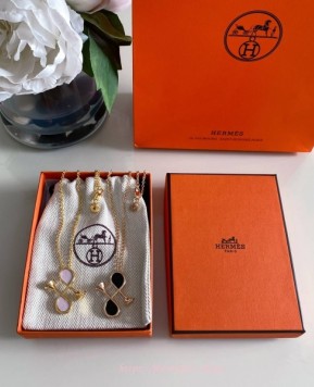 에르메스 Cor H pendant 네크리스 (2color)