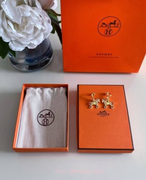 에르메스 Cheval 이어링