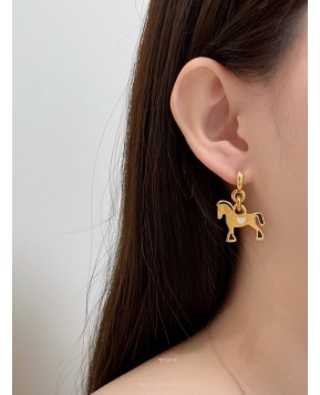 에르메스 Cheval 이어링