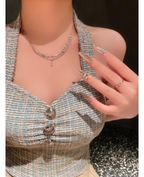 에르메스 Chaine d'ancre Chaos Fancy 네크리스, 라지 모델