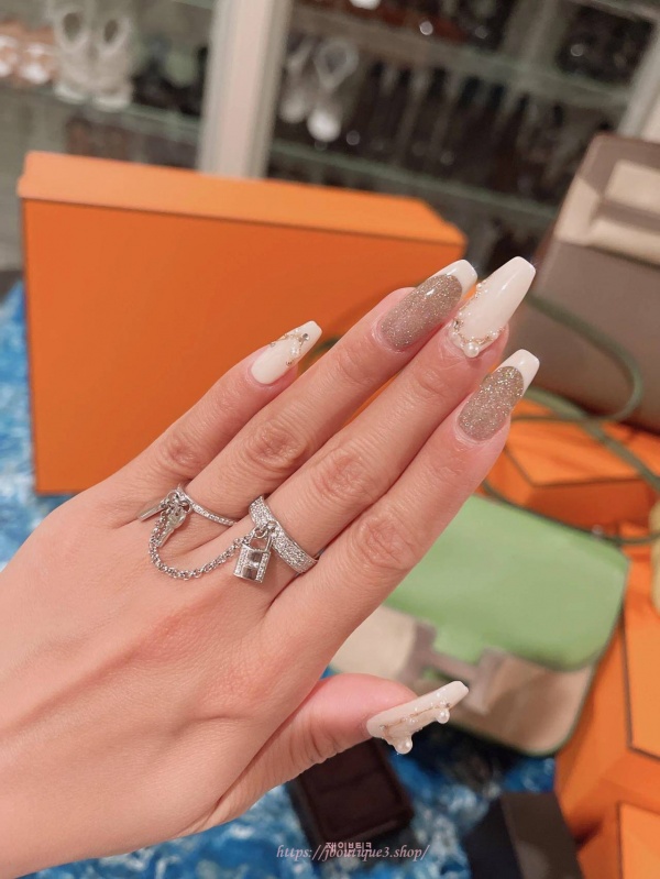 에르메스 Kelly Cadenas 더블 링