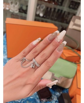 에르메스 Kelly Cadenas 더블 링