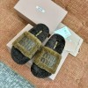미우미우 시어링 슬리퍼