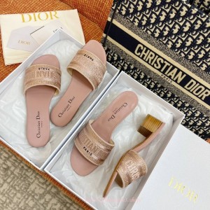 디올 디웨이 샌들 (플랫,미들)