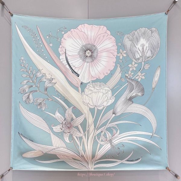 에르메스 Bouquet Final 스카프 90