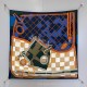 에르메스 Camails a Carreaux 스카프 90