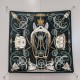 에르메스 Stately Wheels 스카프 90