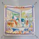 에르메스 Pony Pit Stop double face 스카프 90