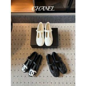 샤넬 메리제인 플랫 (3color)