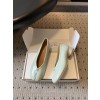 메종 마르지엘라 타비 레더 힐 펌프스